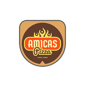 amica's pizza logo