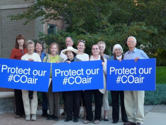 Protect our #COAir rally