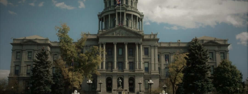 Dark Denver Capitol Building
