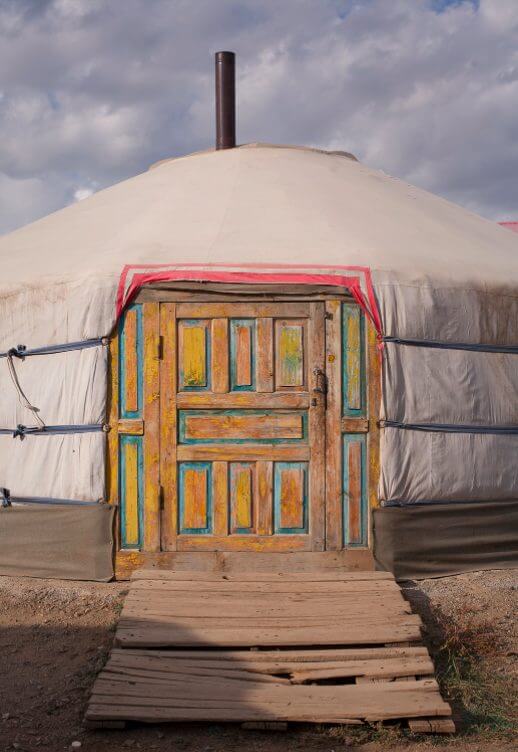 Ger (yurt) in Mongolia