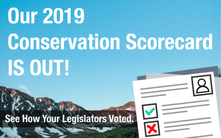 Conservation Colorado 2019 Legislative Scorecard is Out