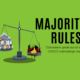 Majority Rules graphic: Communities over oil and gas profits