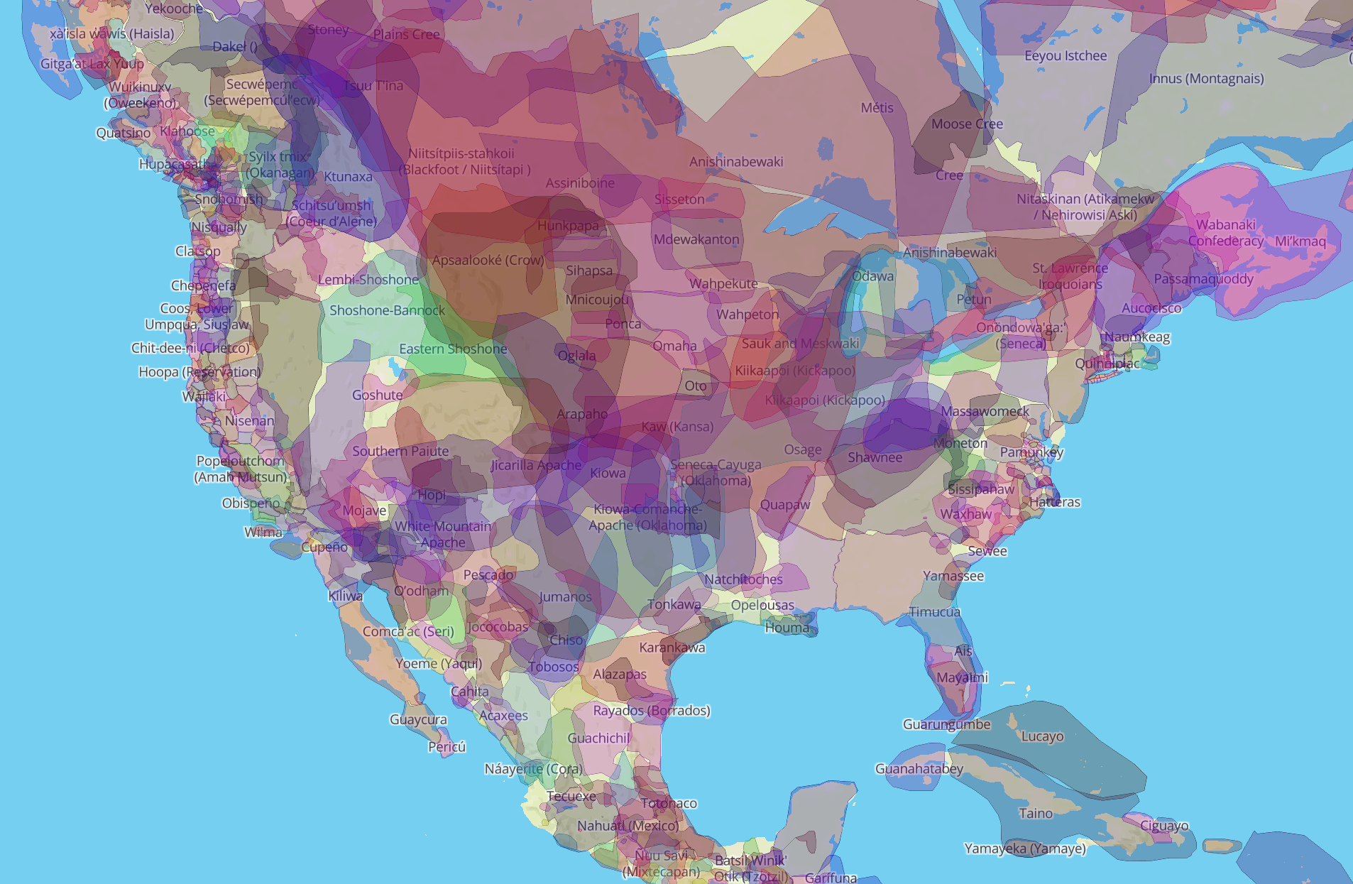 Native Land is a tool that maps out Indigenous territories, treaties, and languages.