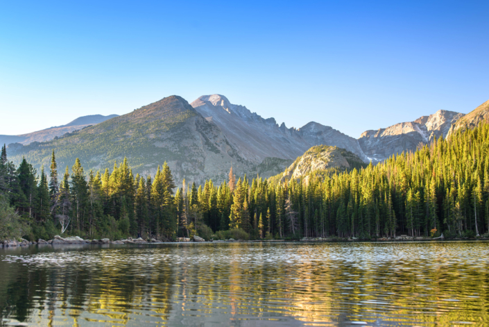 The 30x30 goal will protect Colorado's beautiful outdoor places for future generations, places like Bear Lake in Rocky Mountain National Park