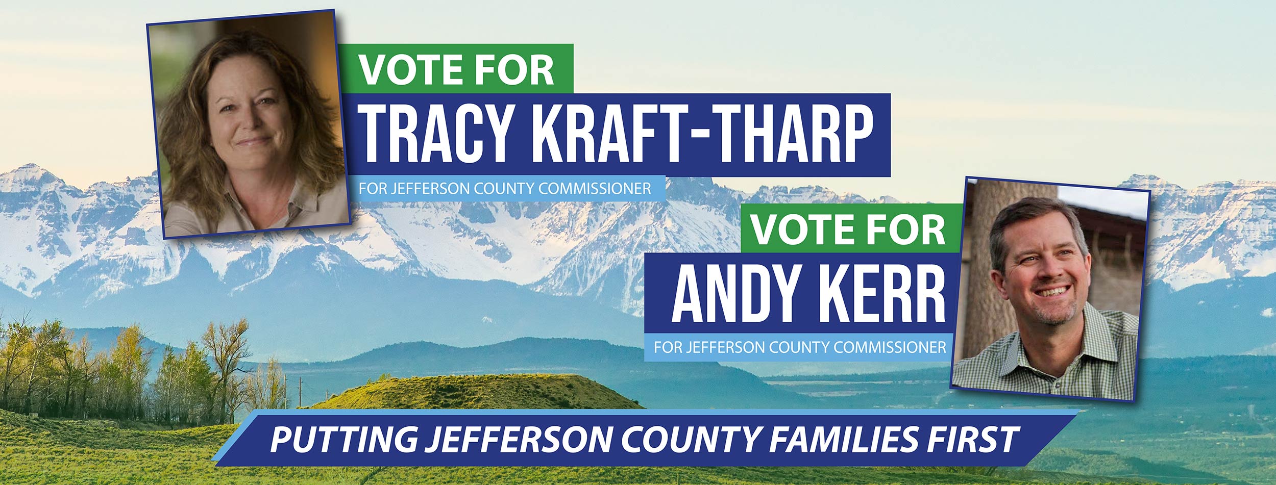 Vote for Tracy Kraft-Tharp & Andy Kerr