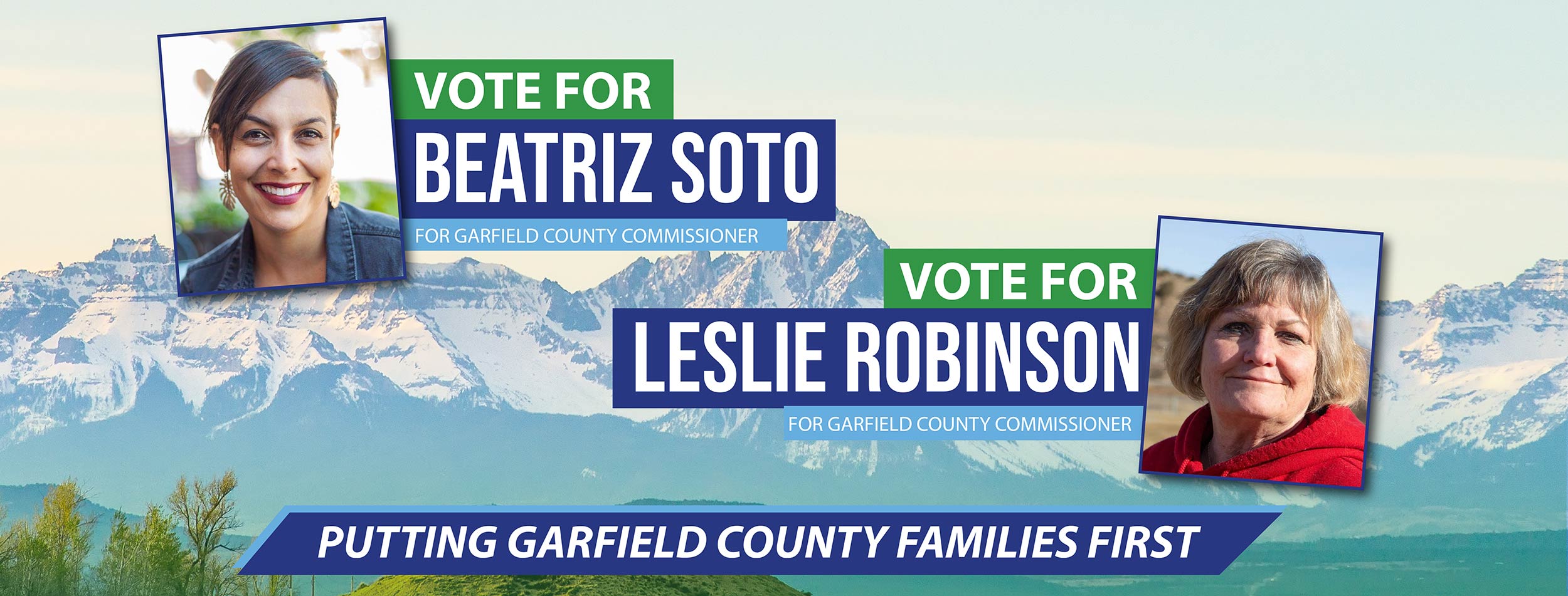 Vote for Beatriz Soto & Leslie Robinson