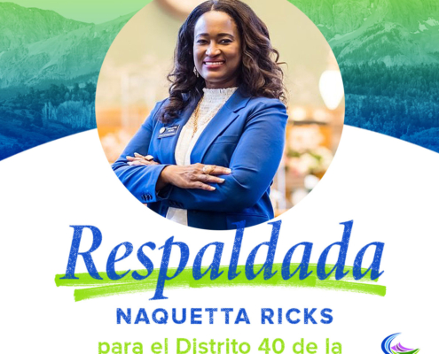 Naquetta Ricks | El Distrito 40 de la Camara de Representantes