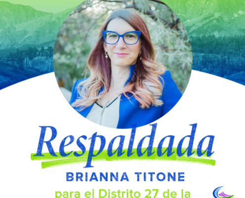 Brianna Titone | El Distrito 27 de la Camara de Representantes