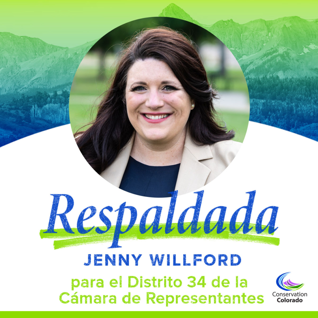 Jenny Willford | El Distrito 34 de la Camara de Representantes