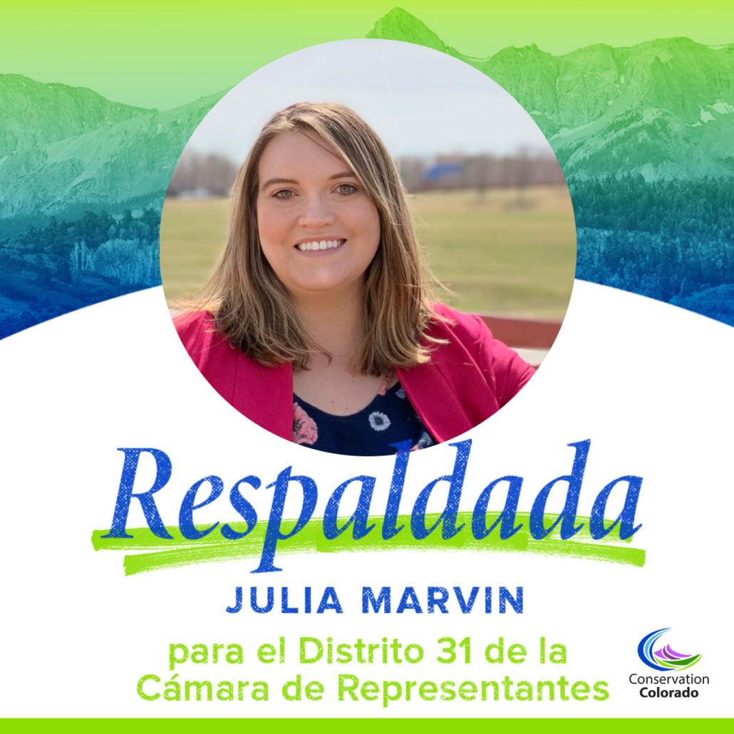 Julia Marvin | El Distrito 31 de la Camara de Representantes