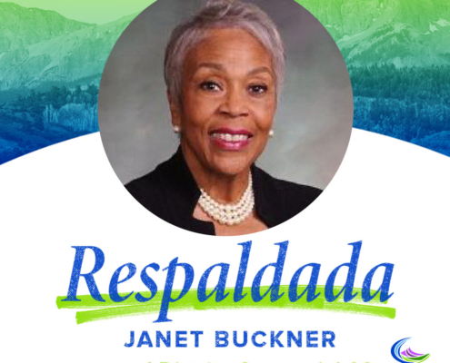 Janet Buckner | El Distrito Senatorial 29