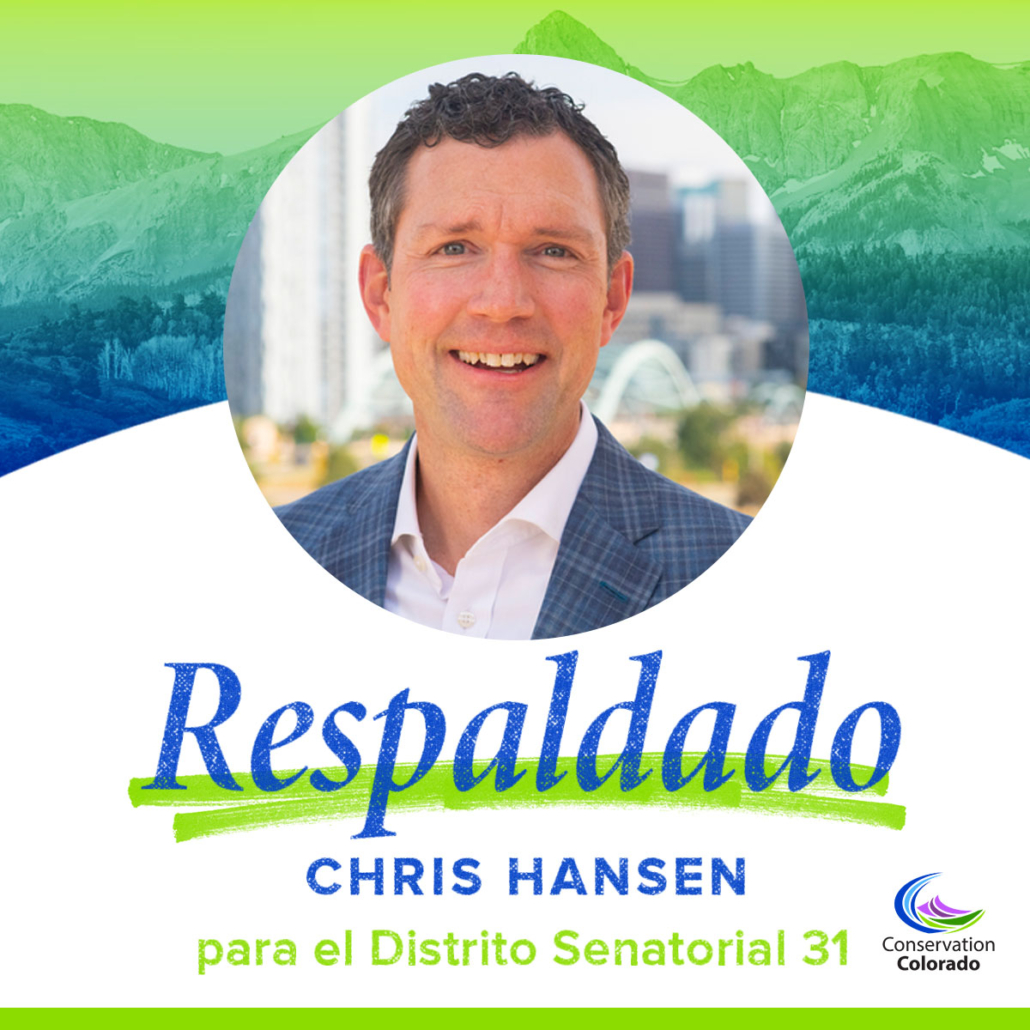 Chris Hansen | El Distrito Senatorial 31