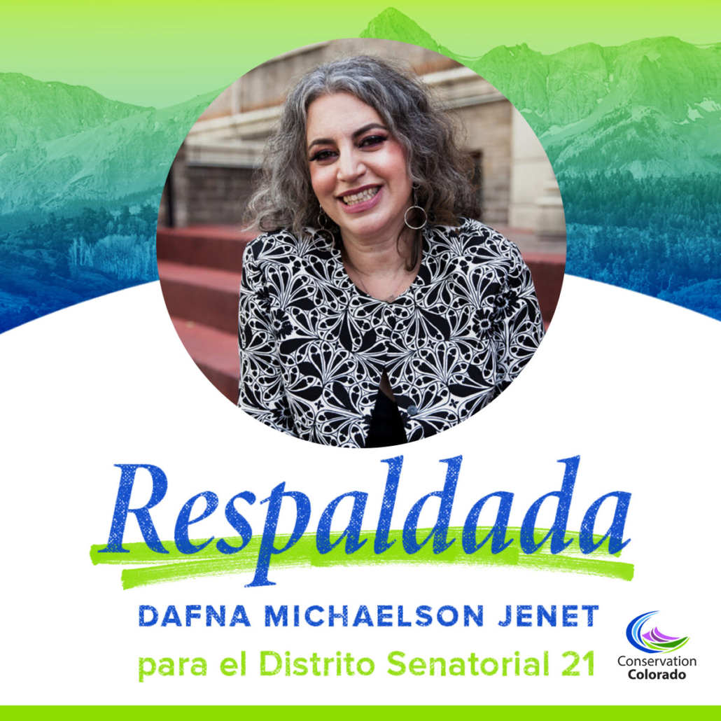 Dafna Michaelson Jenet | El Distrito Senatorial 21