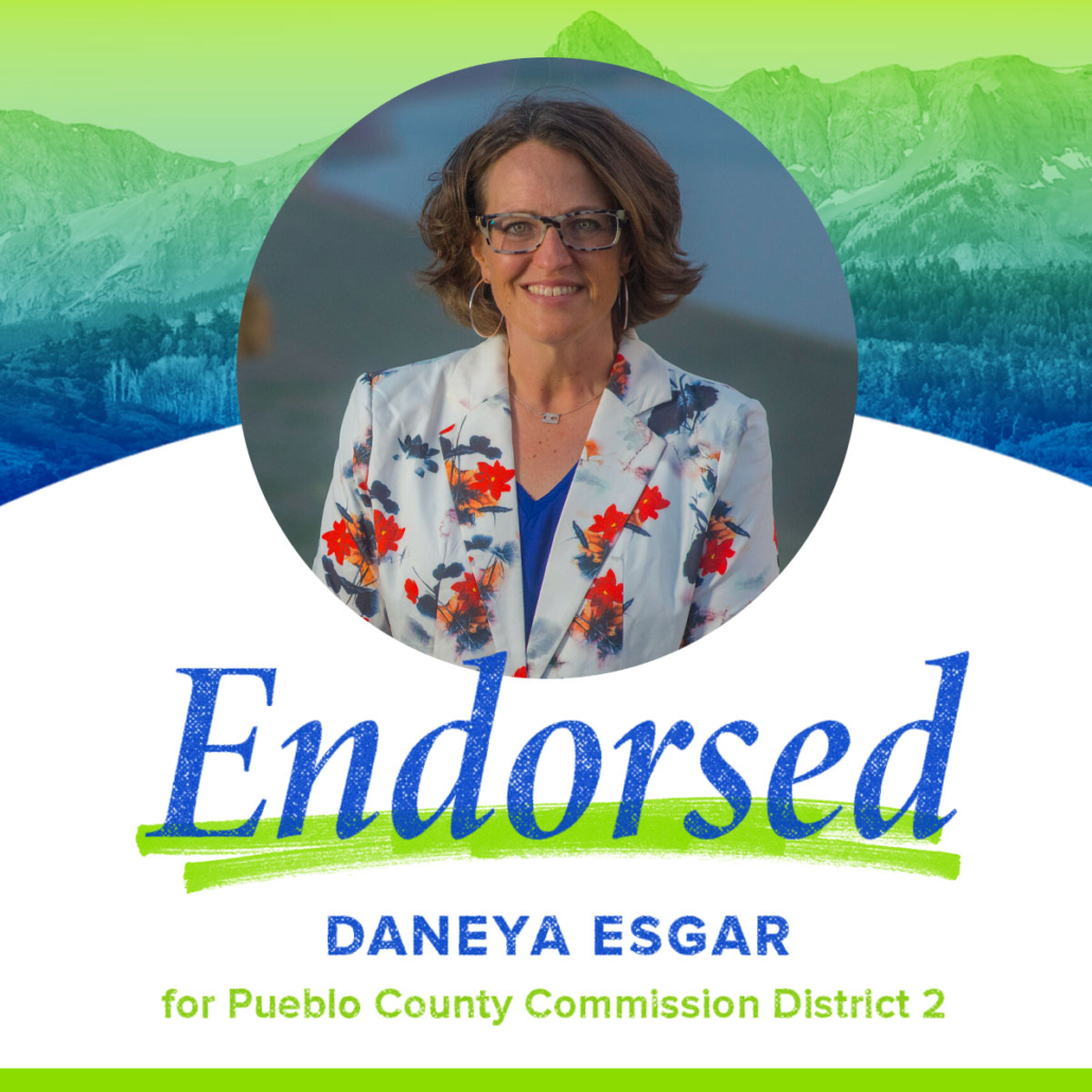 Daneya Esgar | County Commission District 2, Pueblo