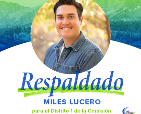 Miles Lucero | Comisión del condado 01, Pueblo