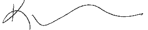 Signature of Kelly Nordini